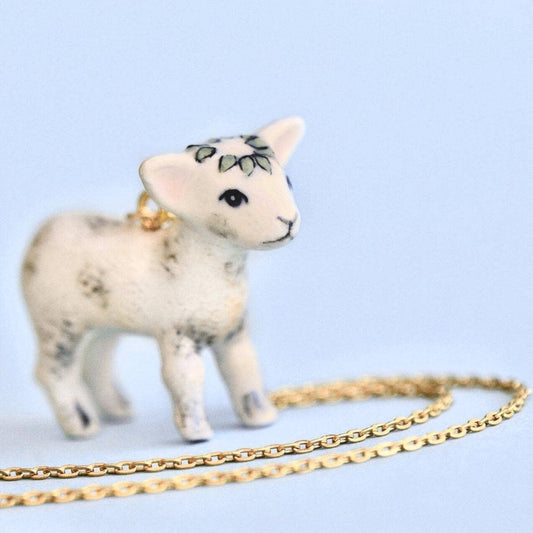 Spring Lamb Necklace