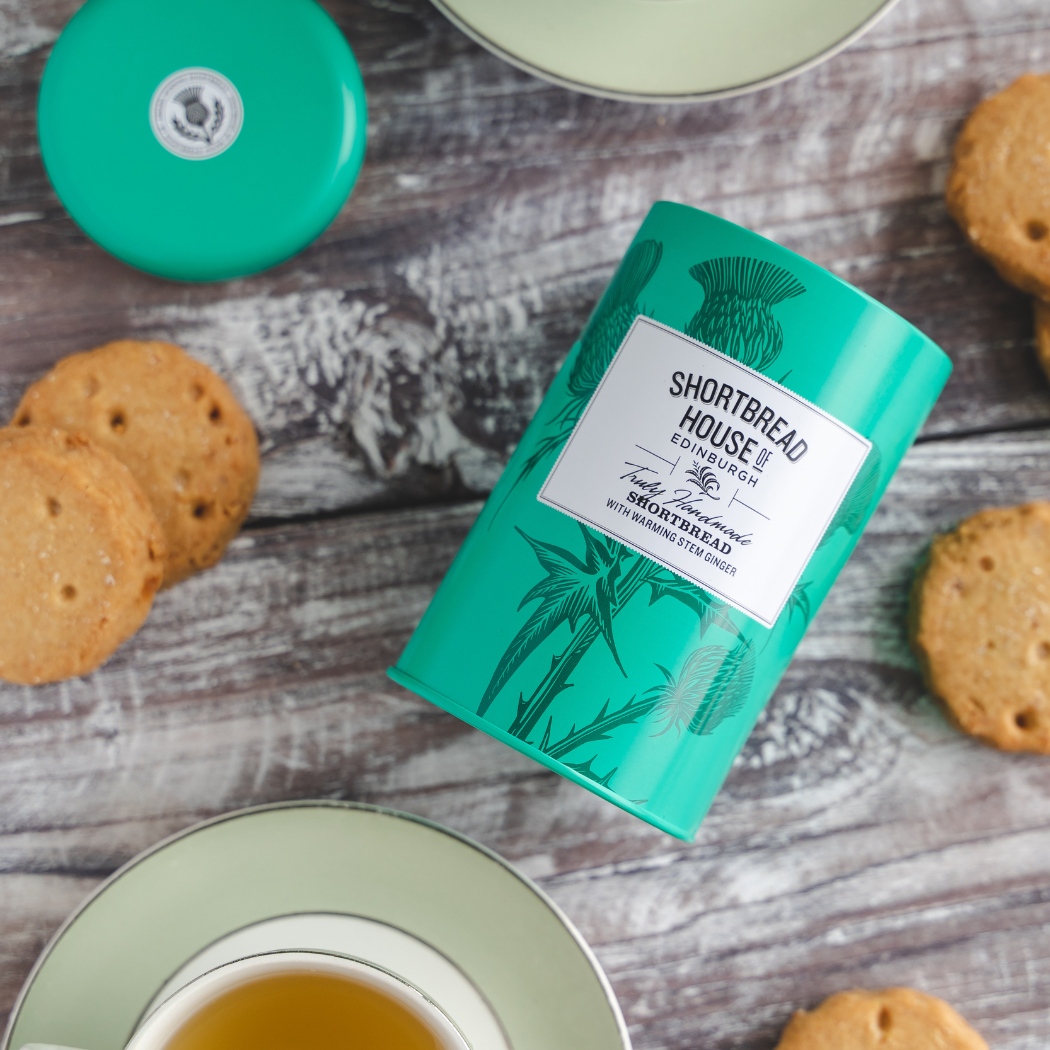 Shortbread House Ginger Biscuit Tin