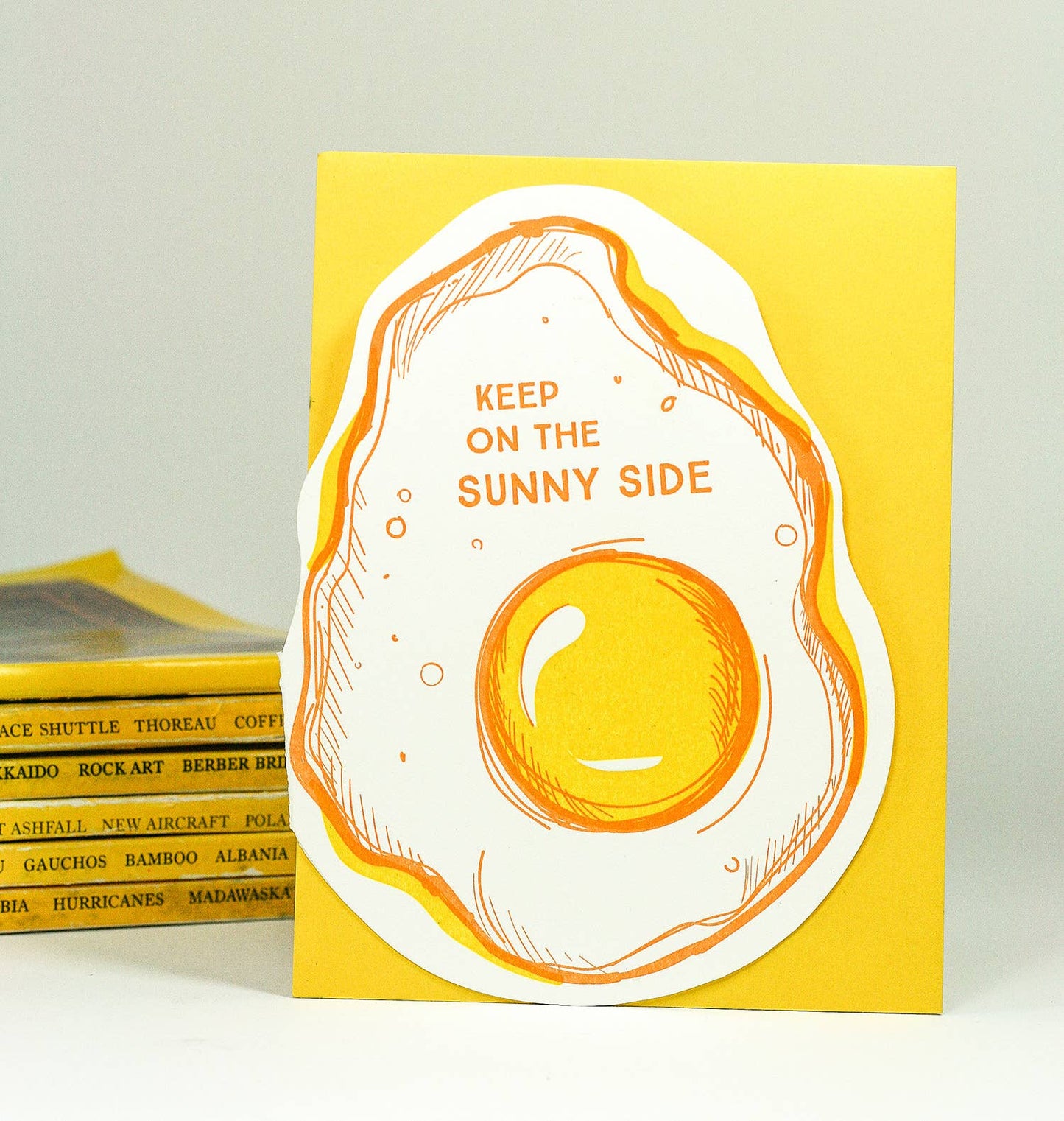 Sunny Side Egg card