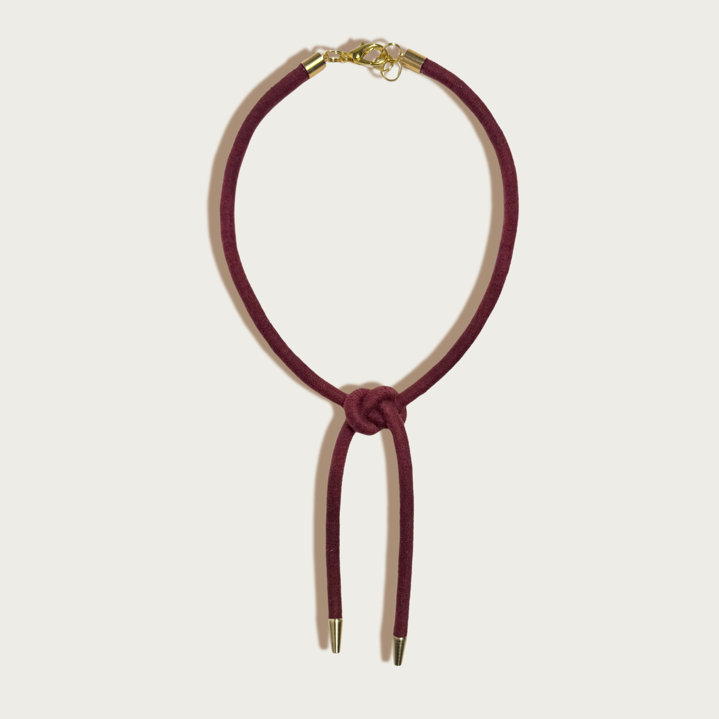 Shoelace Square Knot Bolo