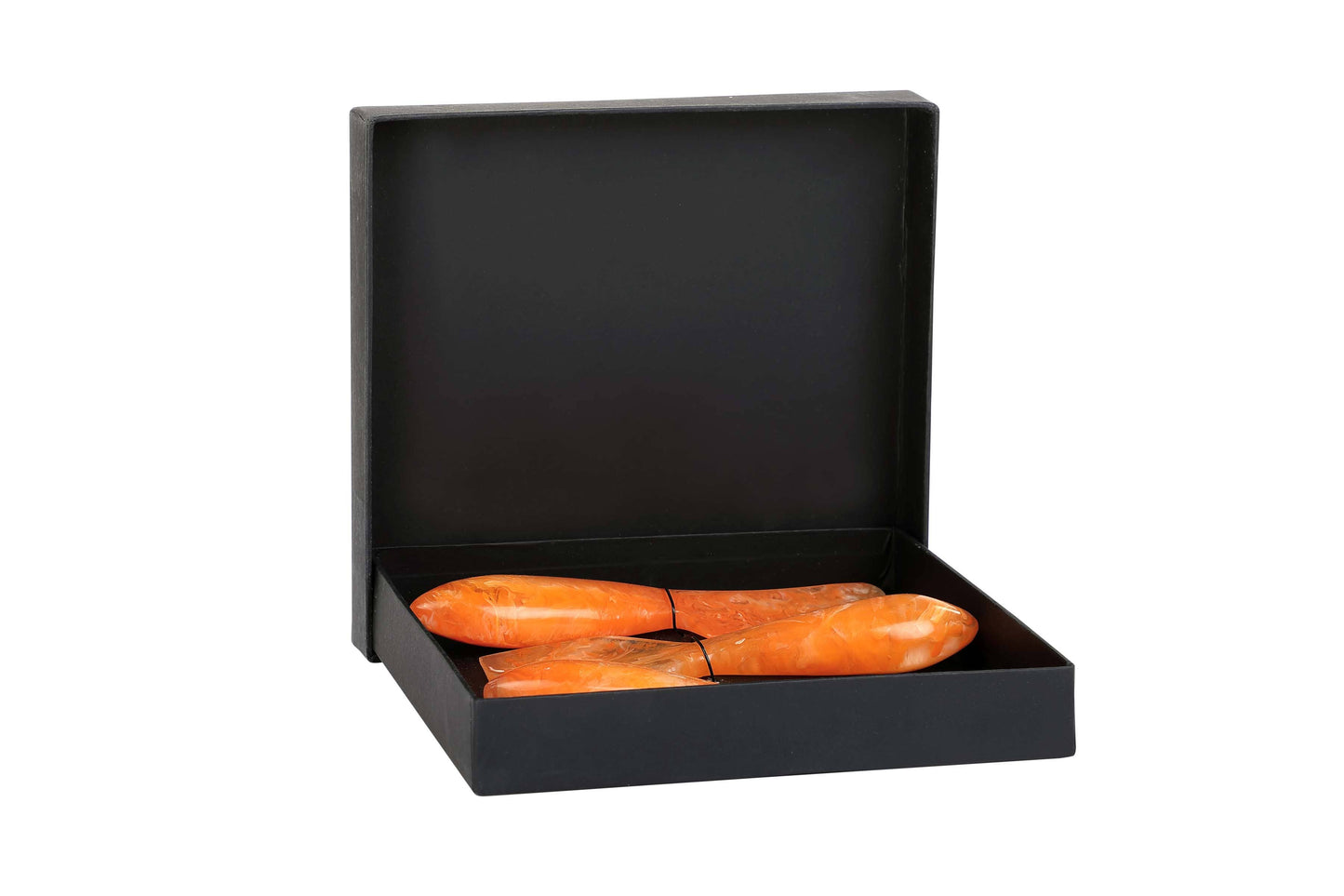 Resin Cheese Knife, Orange (Set of 3) - 6 Inches