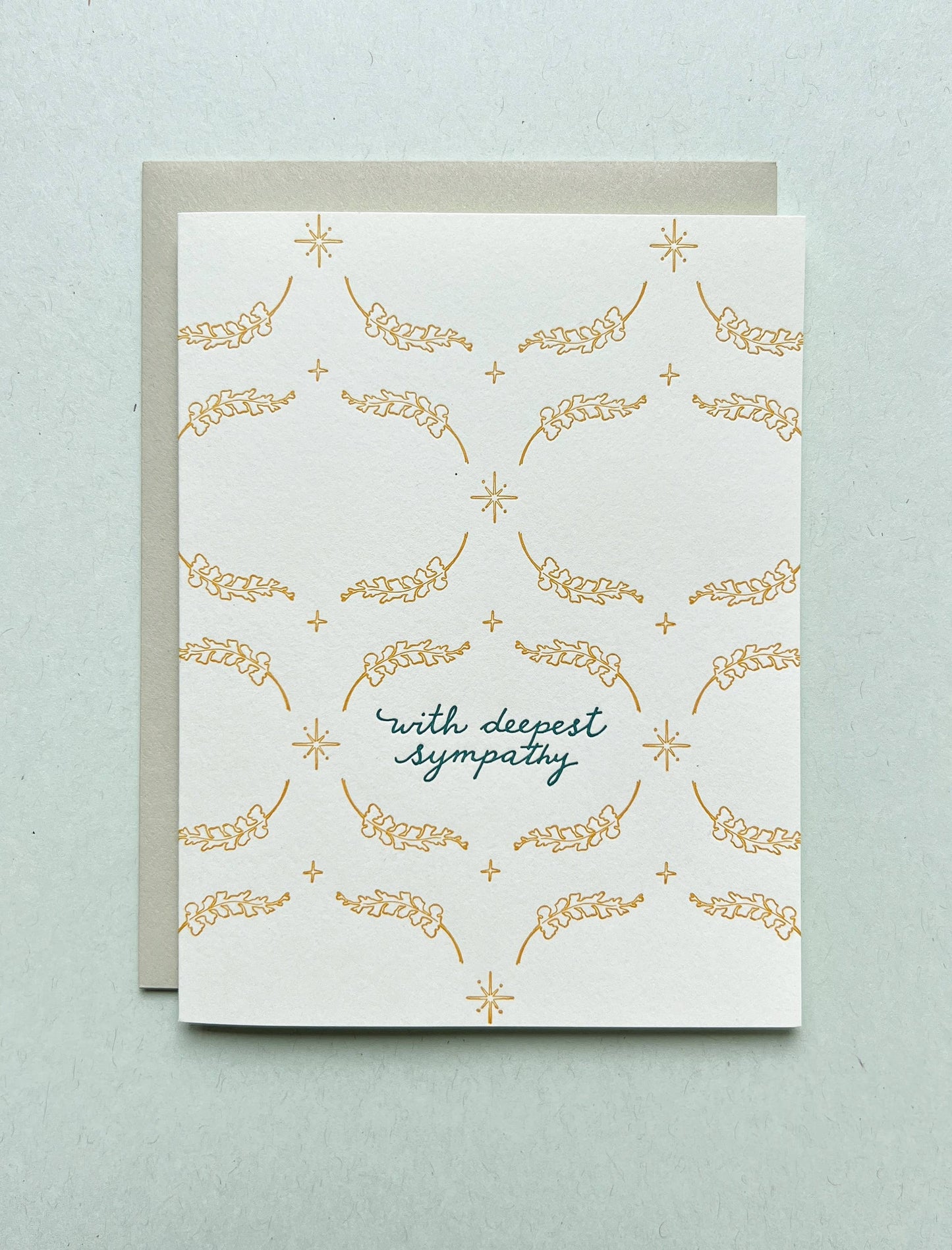 With deepest sympathy card A2
