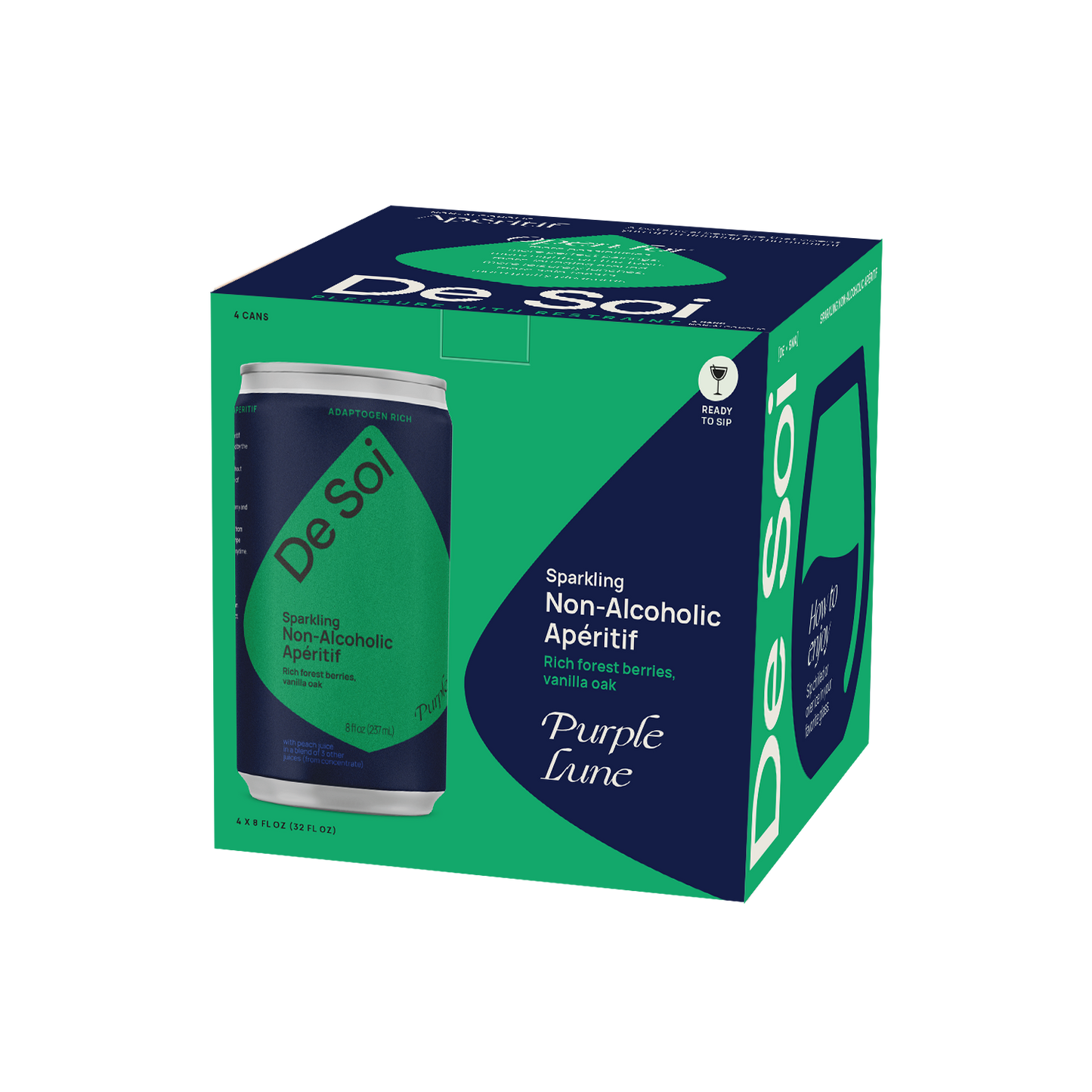 Purple Lune, 4-pack (8oz)