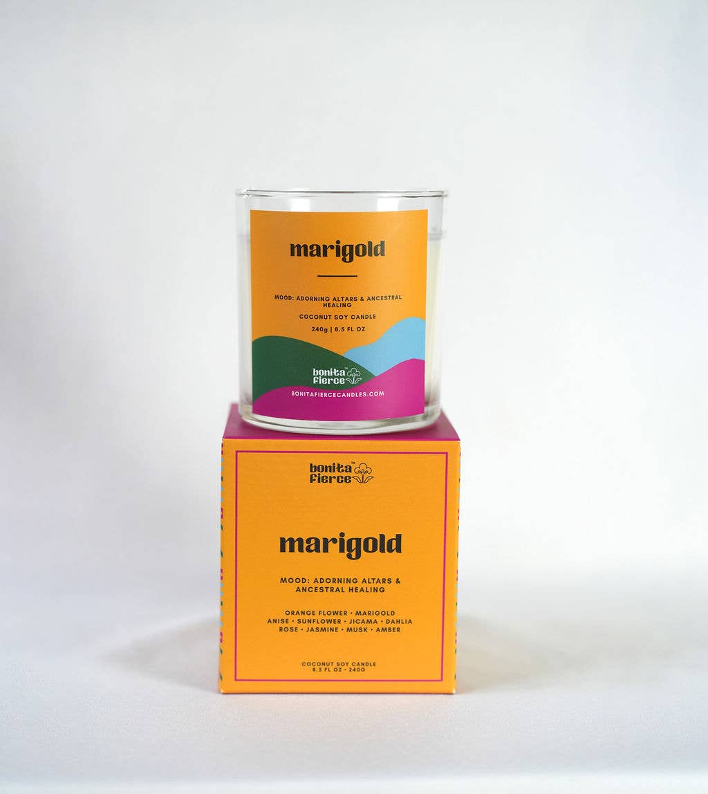 Marigold Candle