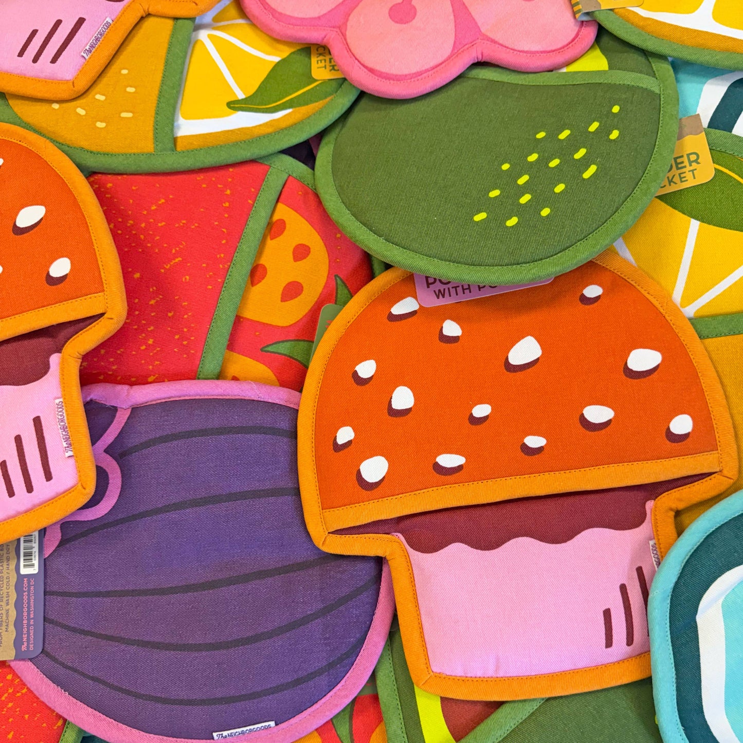 Avocado Pot Holder w/ Pocket