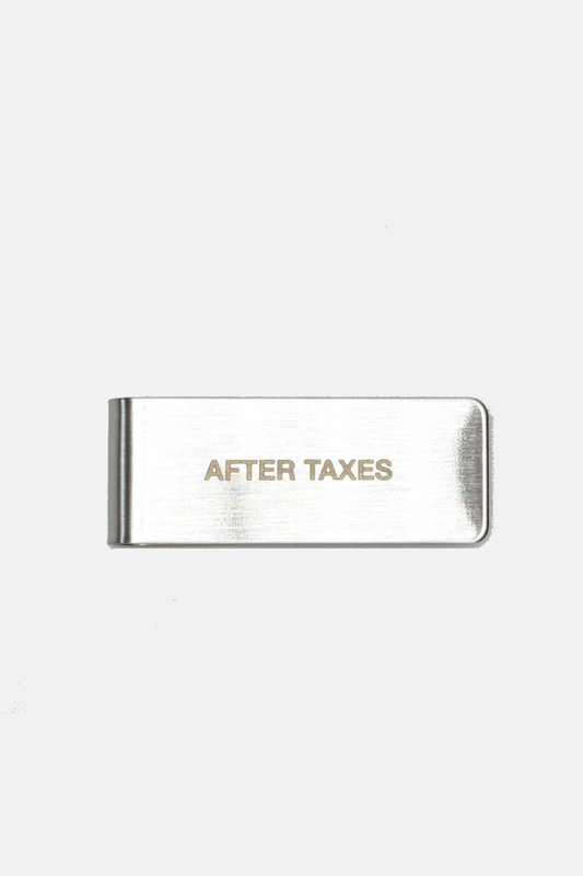 After Taxes Money Clip