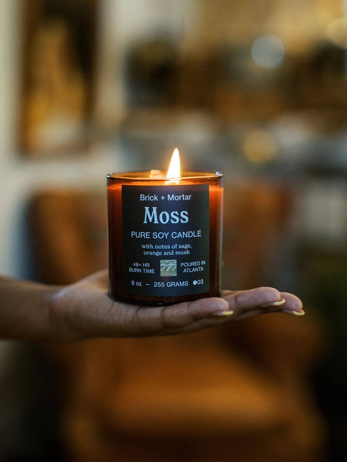 Moss Scented Candle