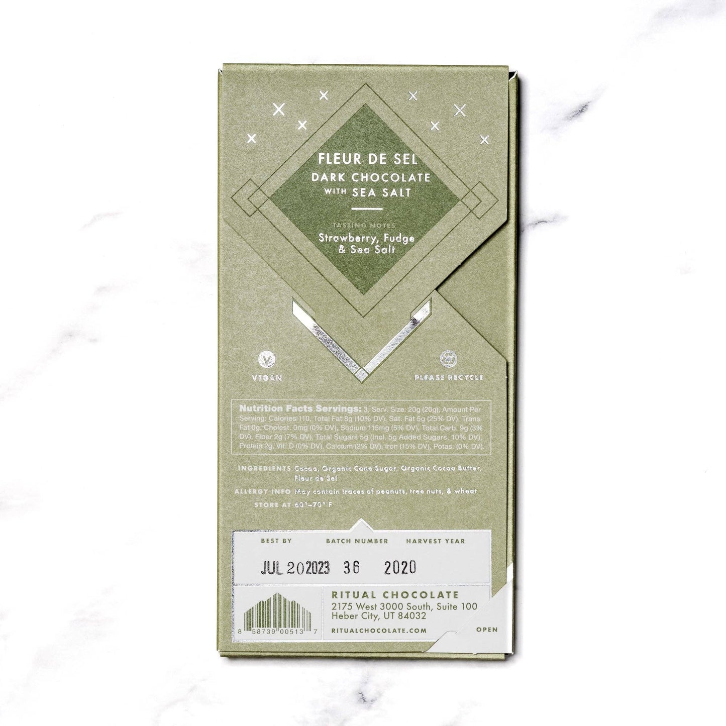 Fleur De Sel, 70% Cacao