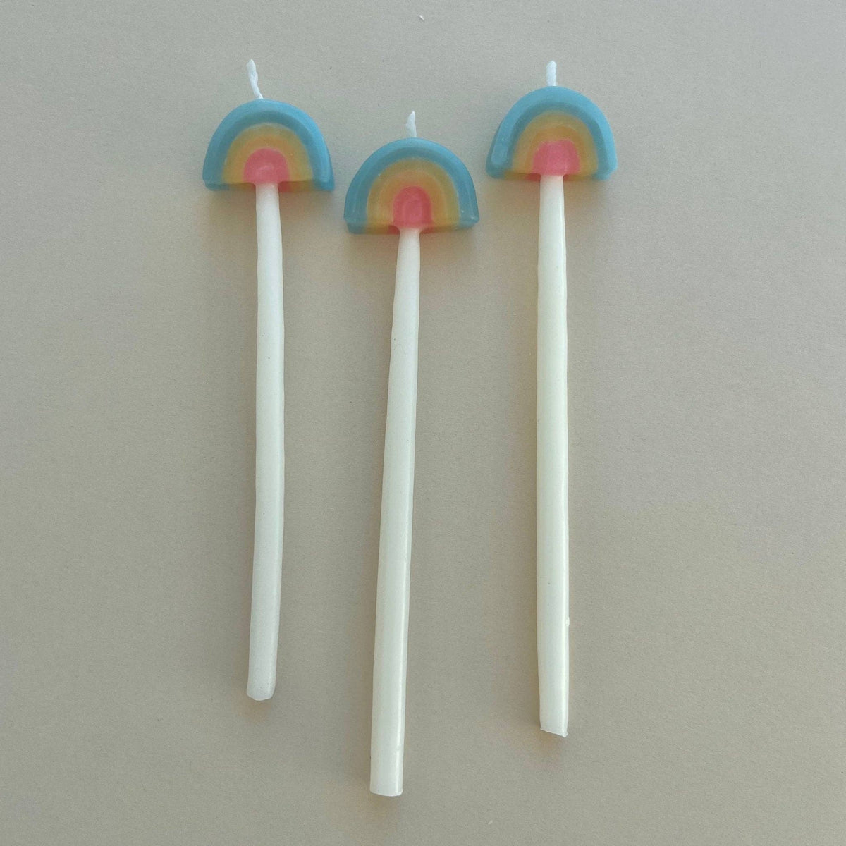 Rainbow Shaped Candle Set