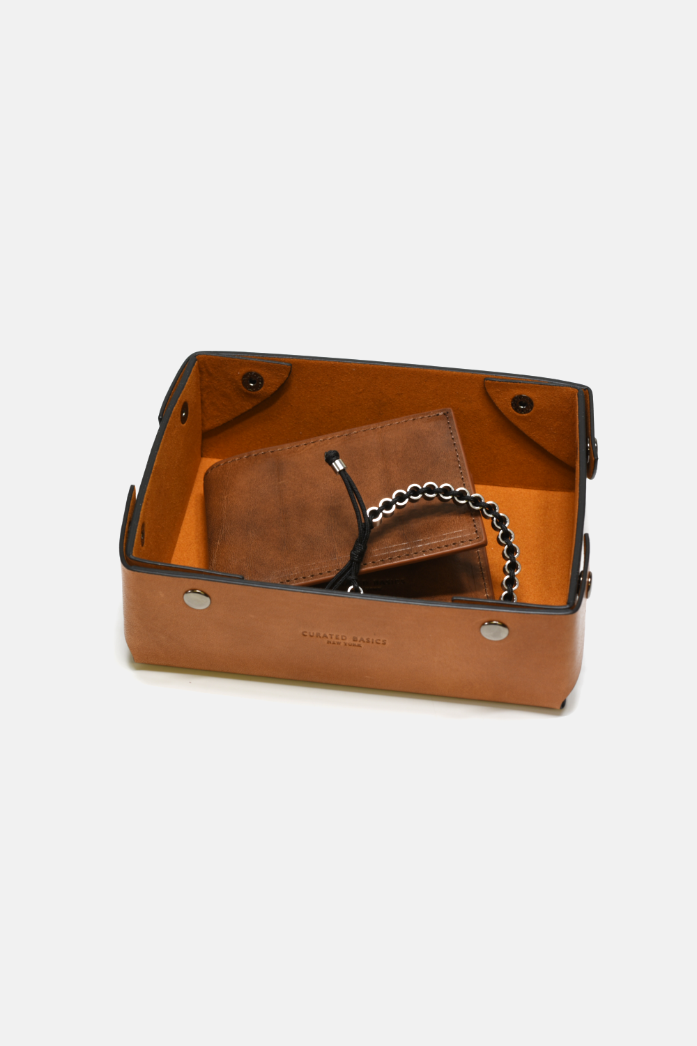 Catch-All Leather Tray