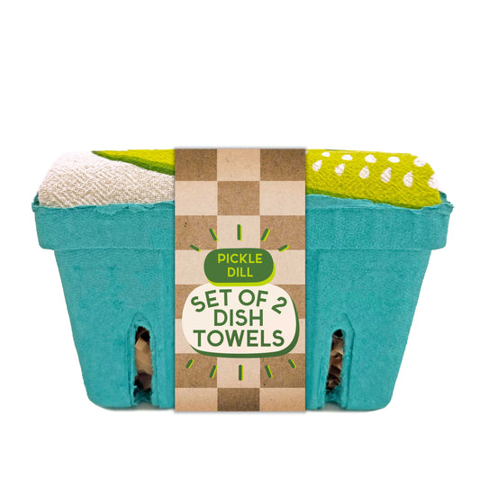 BIG DILL (Dill, Pickle) - Tea Towel Set of 2