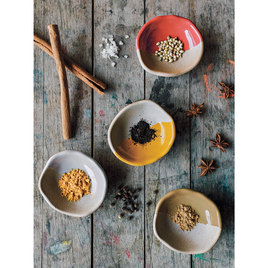 Solar Pinch Bowls Set of 4