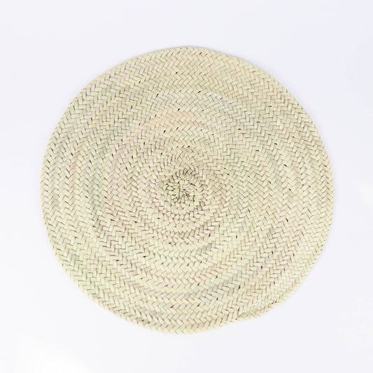 Straw Round Placemat