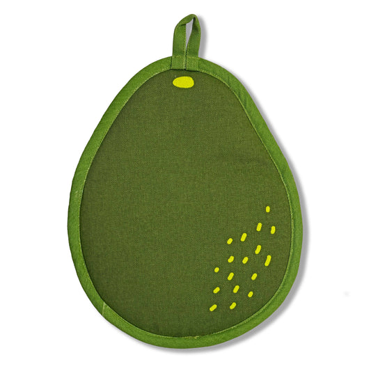 Avocado Pot Holder w/ Pocket