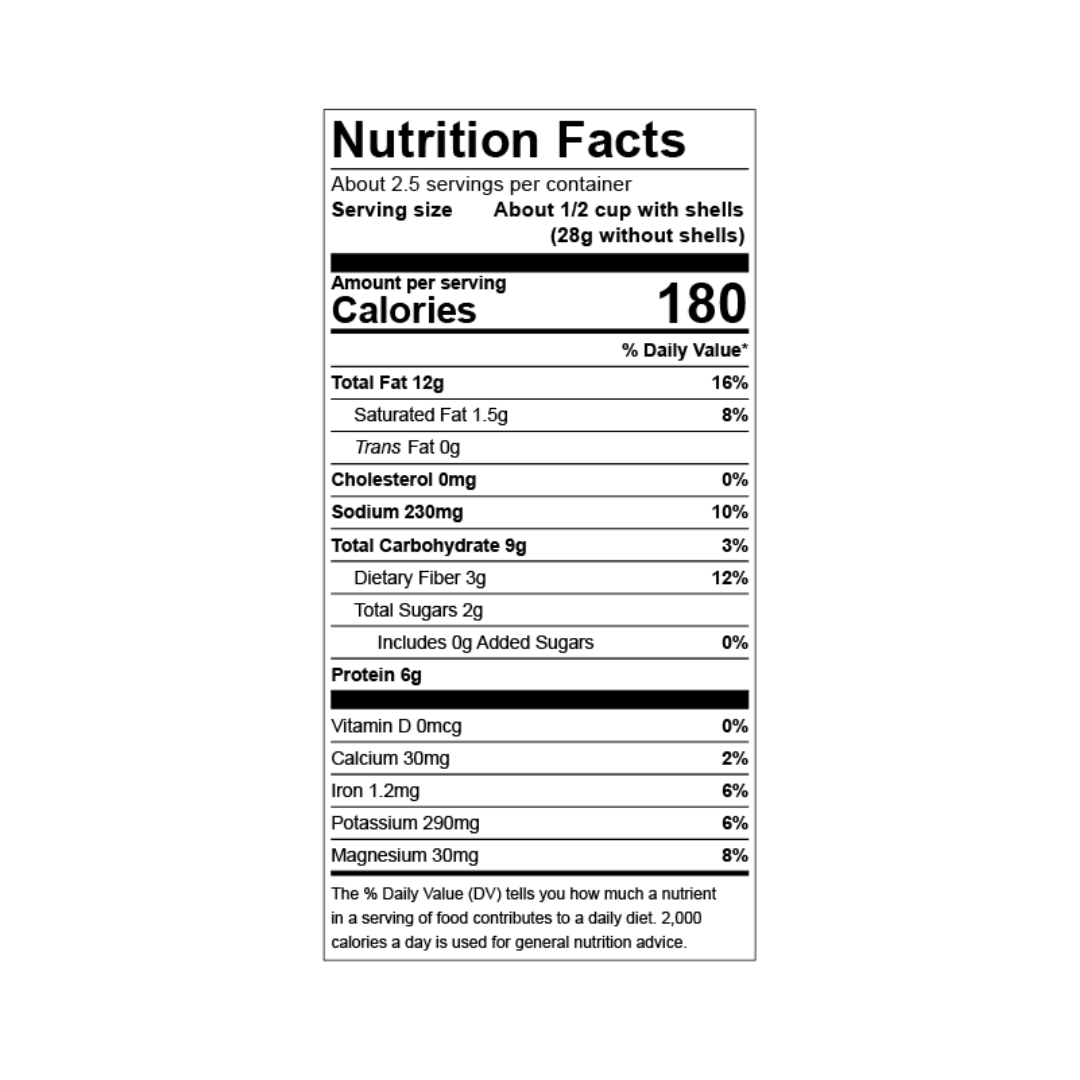 Joon Salt and Pepper Pistachios - 4.5oz Resealable Bag