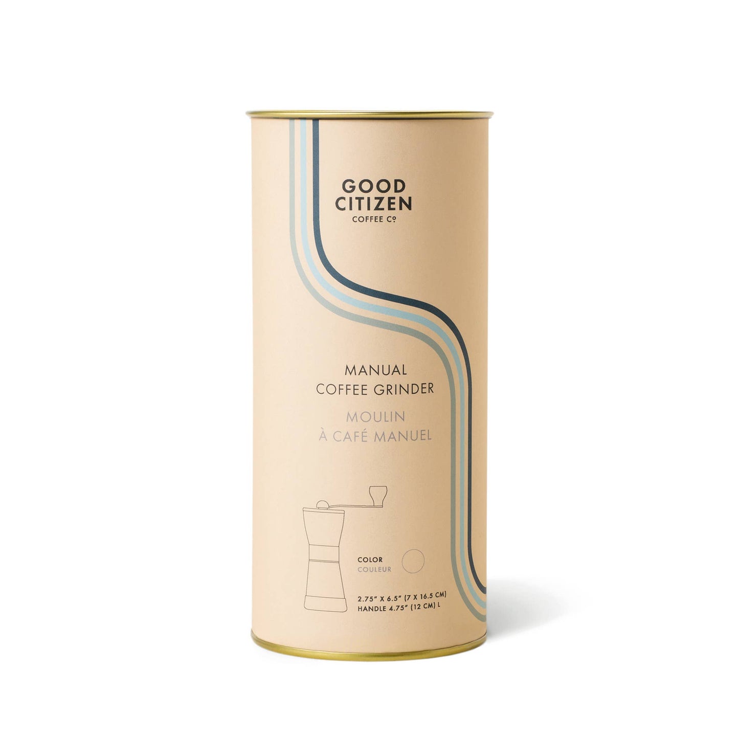 Manual Coffee Grinder - Dark Teal
