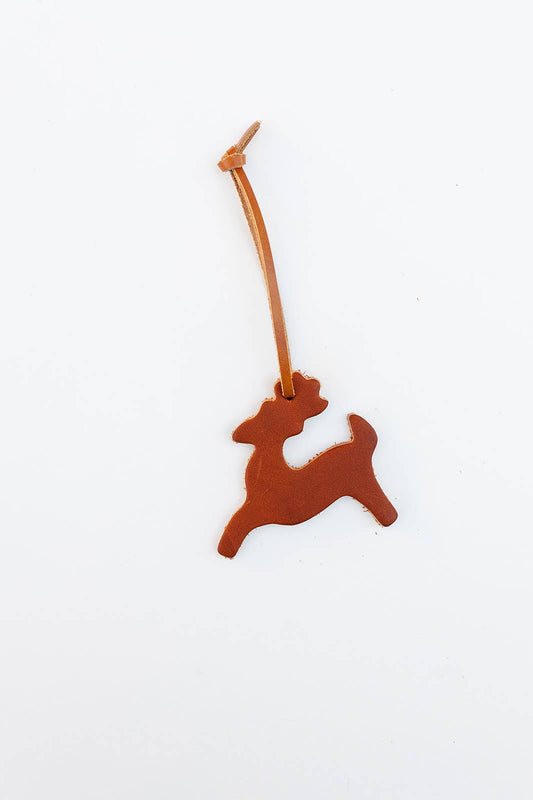 The Leather Christmas Ornament