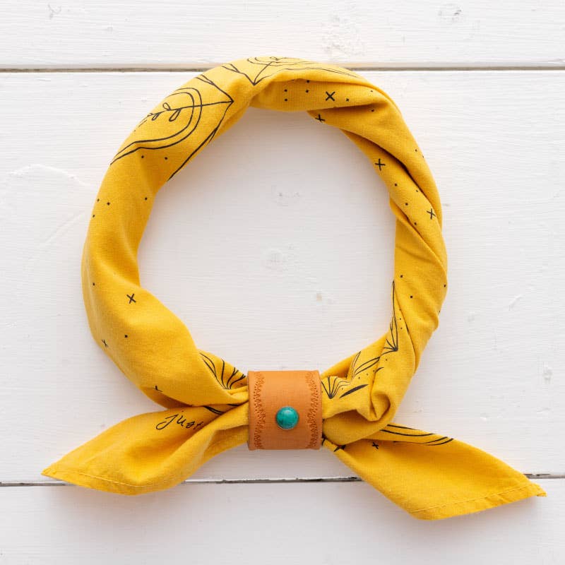 "just breathe" bandana