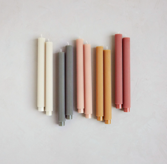 10" Fancy Taper Candles