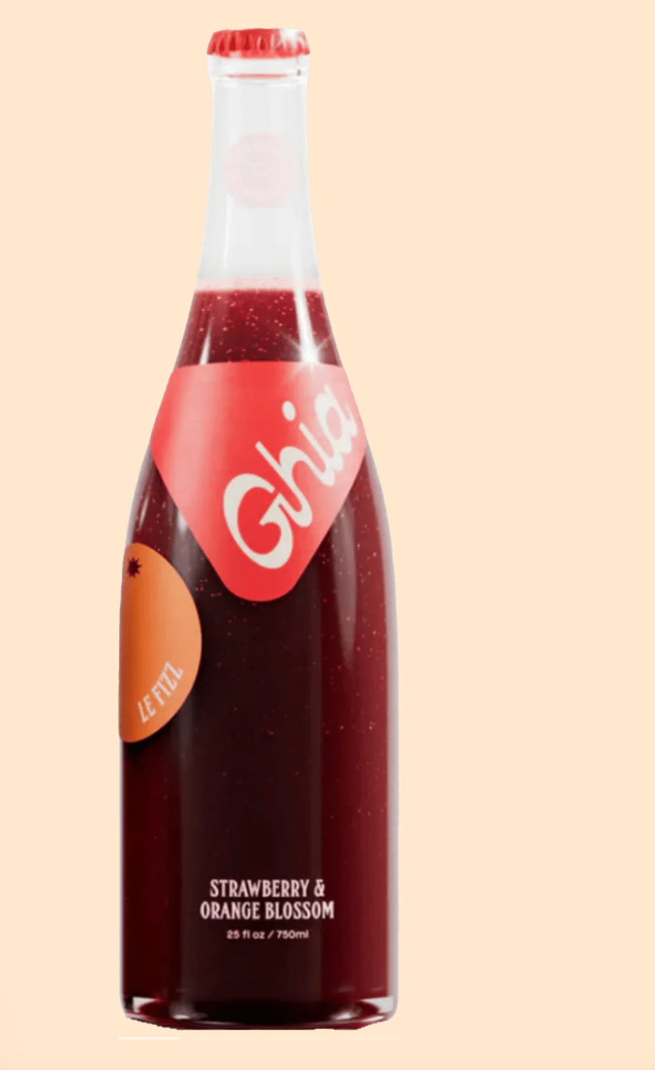 Ghia Le Fizz Non-Alcoholic Strawberry Orange Blossom Spritz