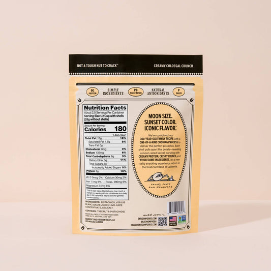 Joon Original Salted Pistachios - 4.5oz Resealable Bag