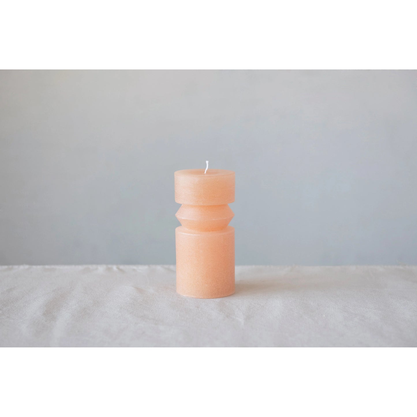 Unscented Totem Pillar Candle (pink)