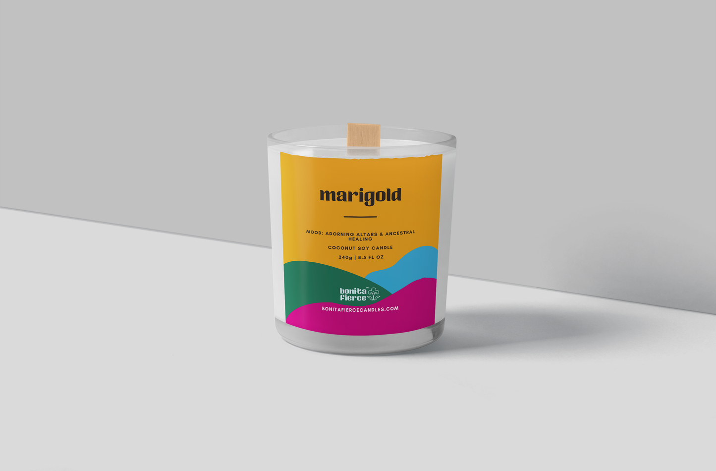 Marigold Candle
