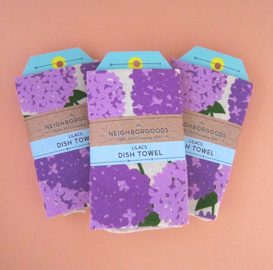 Lilac Tea Towel