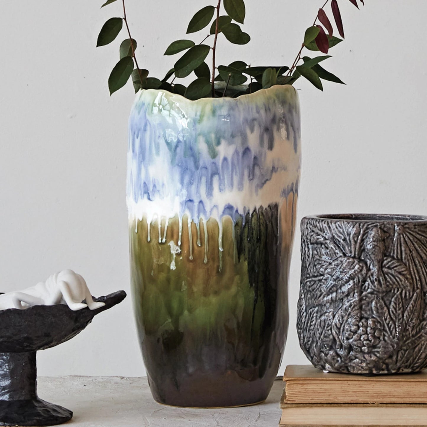 Stoneware Vase (Each One Will Vary)