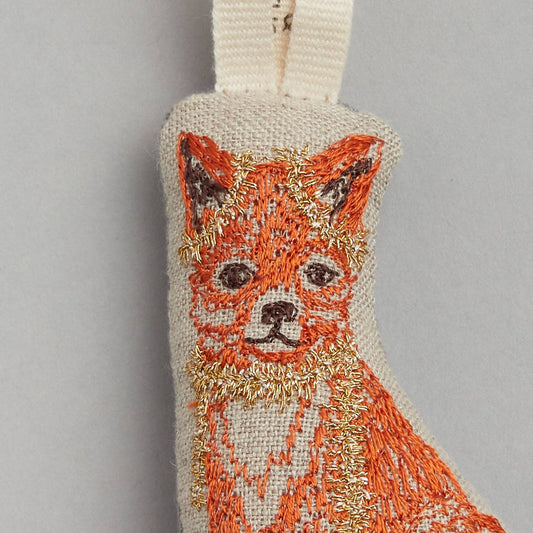 Fox Tree Trimmer Ornament