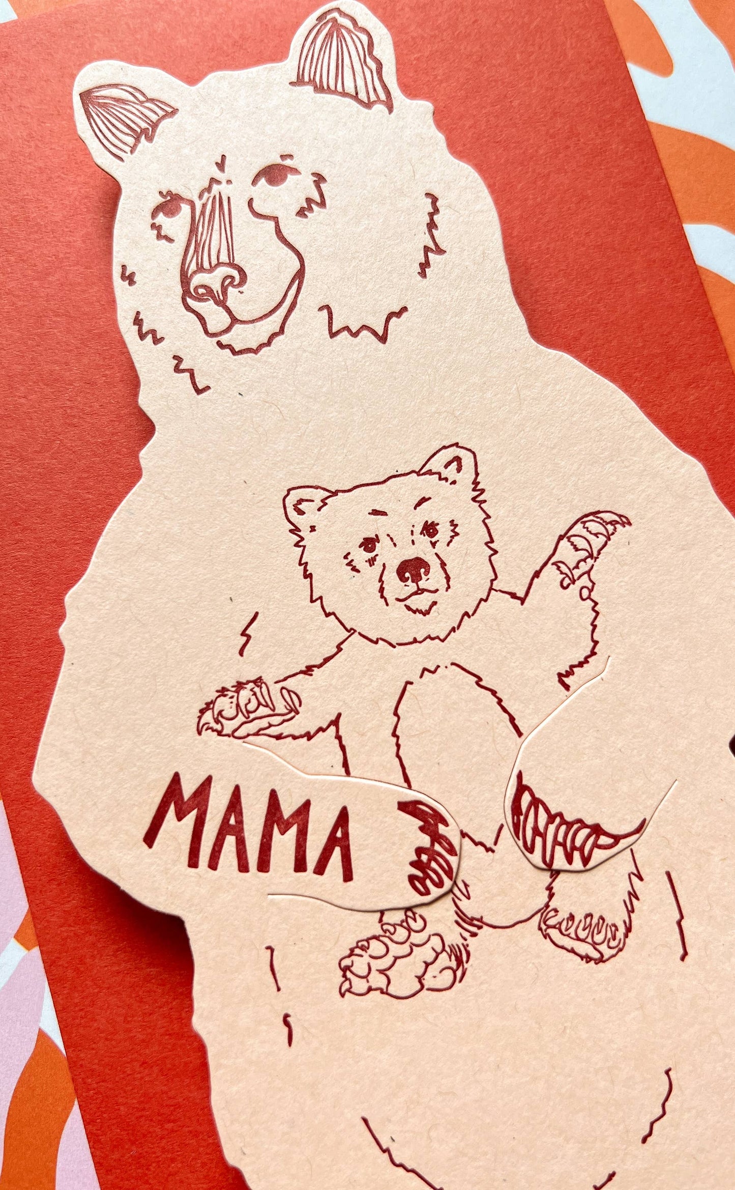 Mama bear gift card
