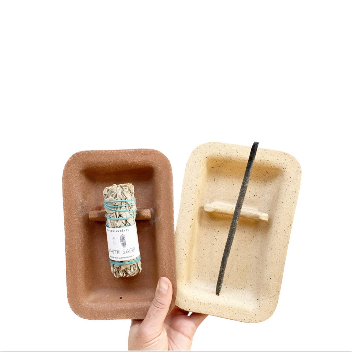 Incense / Palo Santo Rest - Speckled Tan