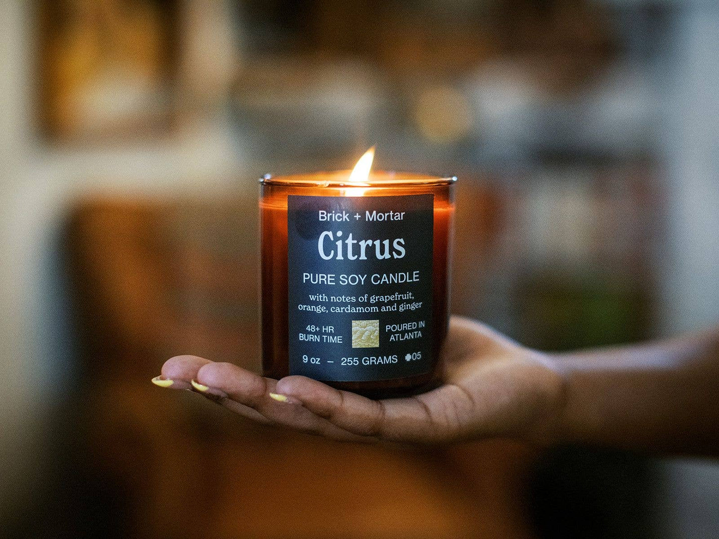 Citrus Scented Candle