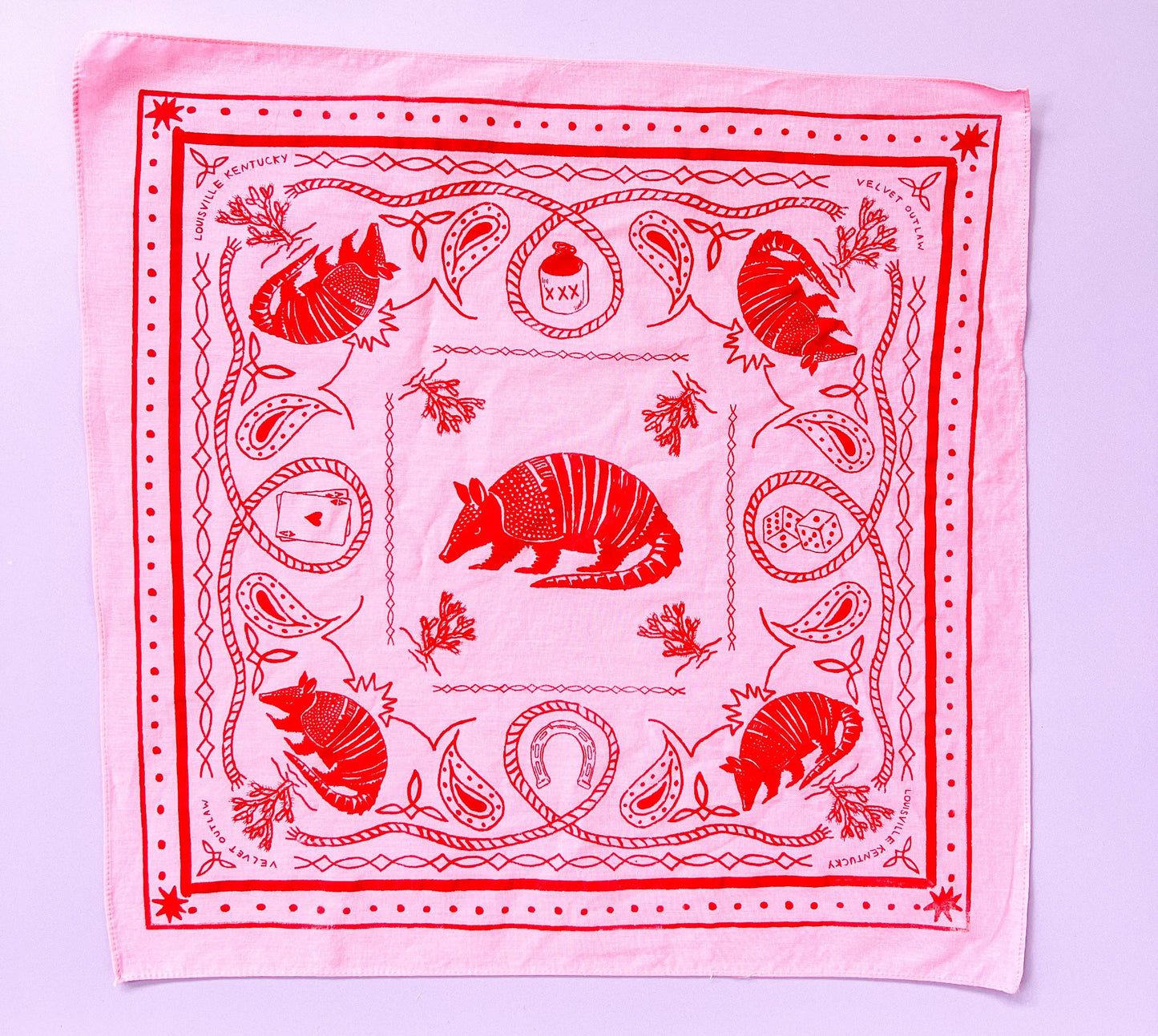 Armadillo Cotton Bandana