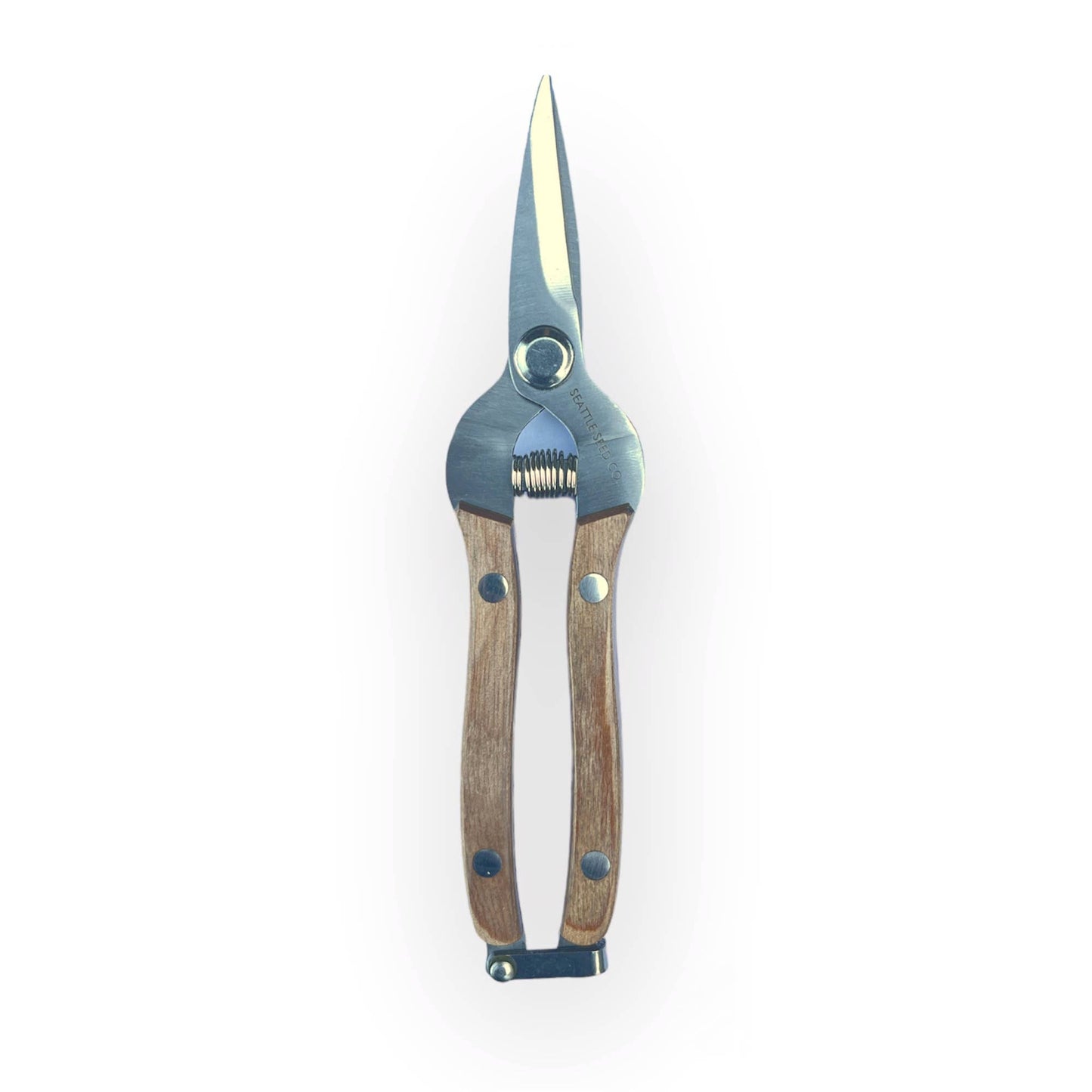 Straight Shears - Wood Handled Garden Tool