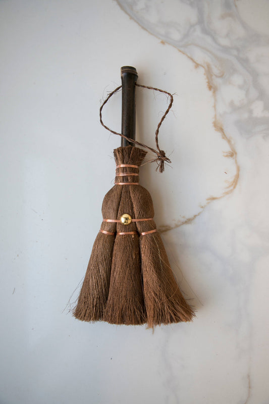 Table Palm Broom with Handle