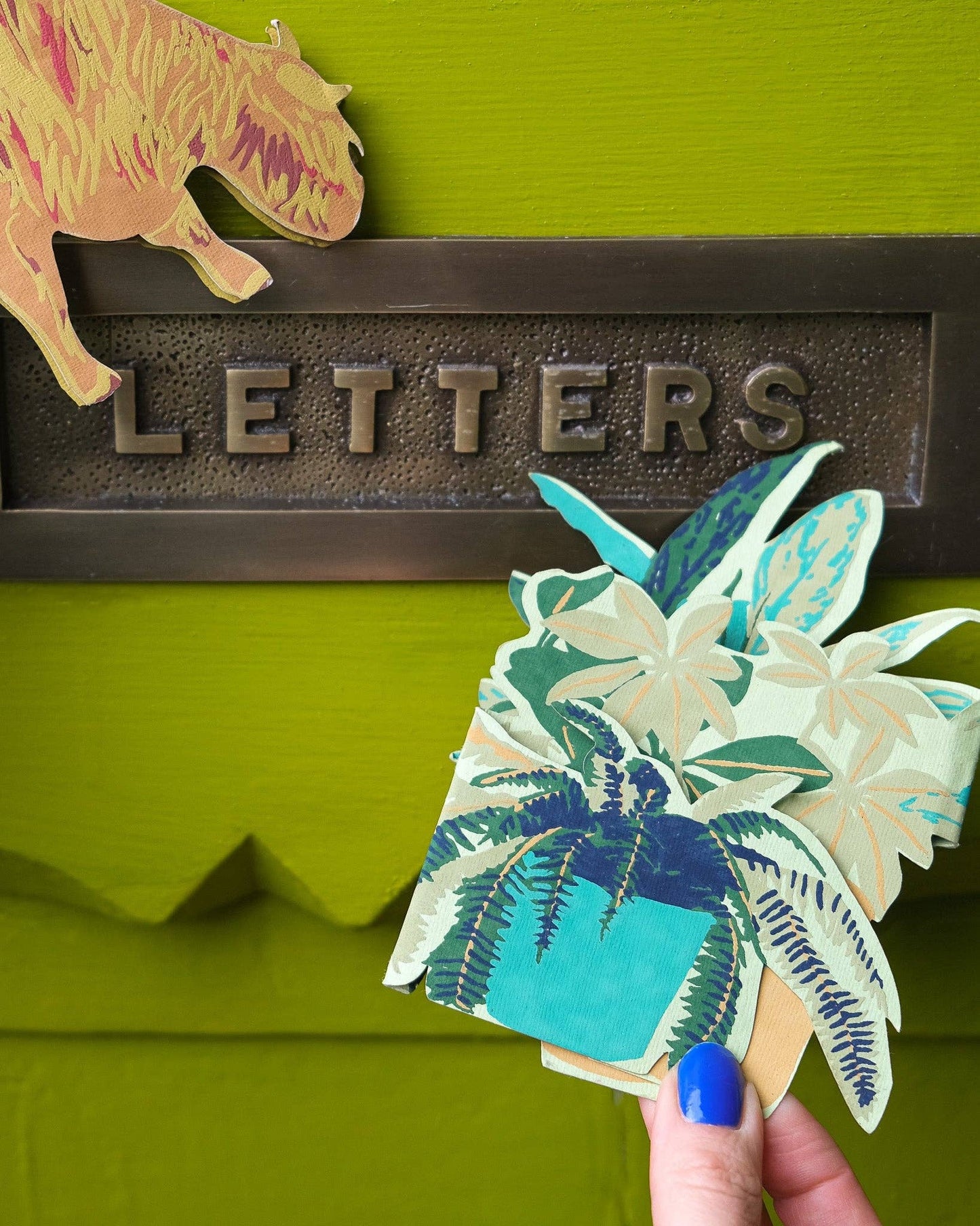PLANT POT GREETING CARD