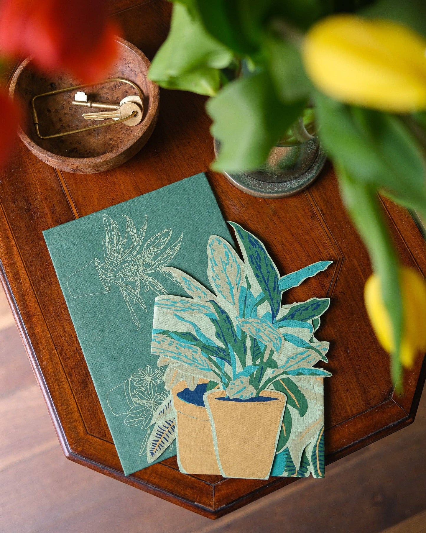 PLANT POT GREETING CARD