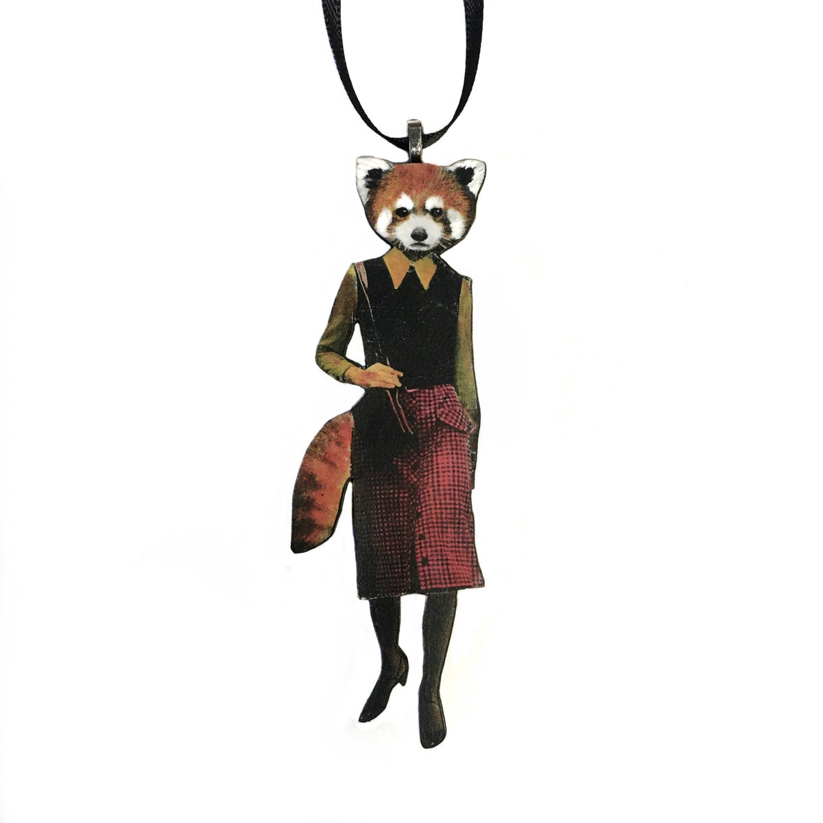 Red Panda Christmas Ornament