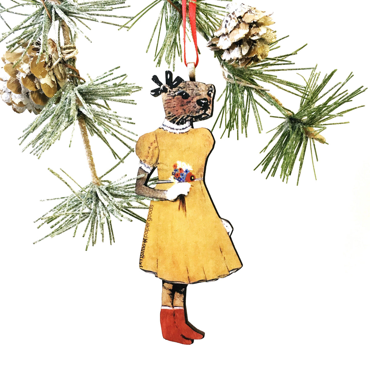 Otter Christmas Ornament