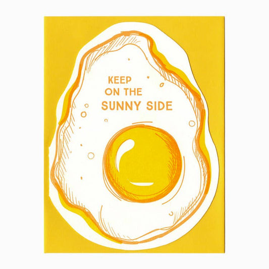 Sunny Side Egg card