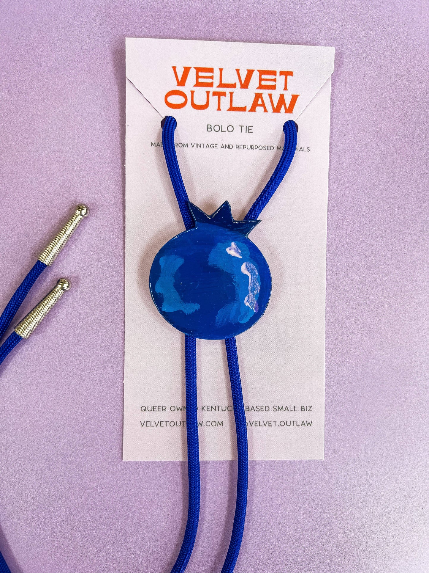 Blueberry Bolo Tie