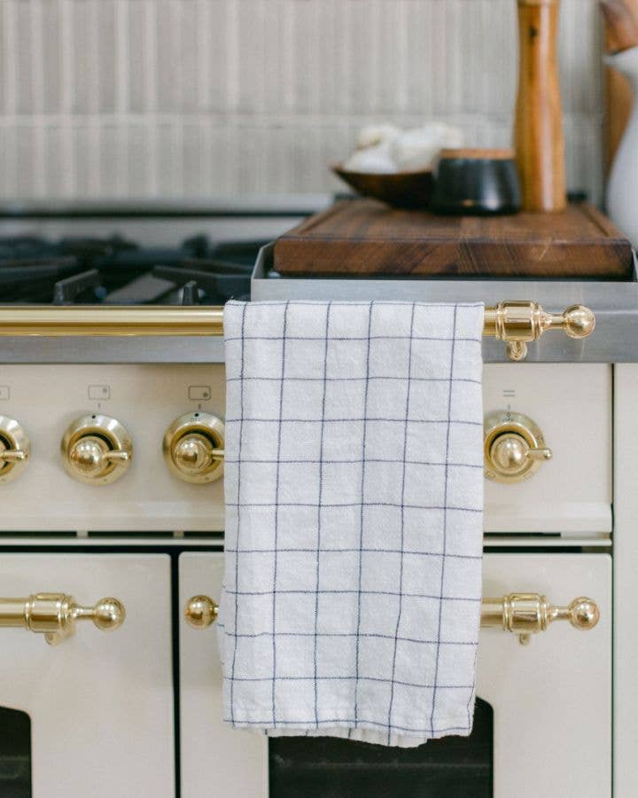 Stone Washed Linen Tea Towel | 18" x 26"