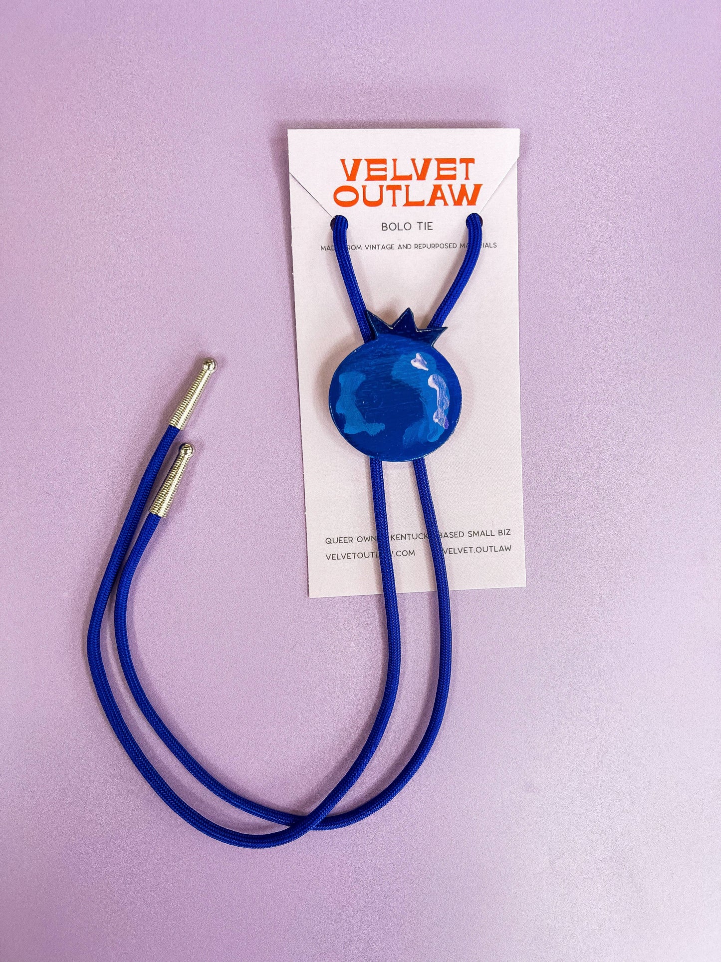 Blueberry Bolo Tie