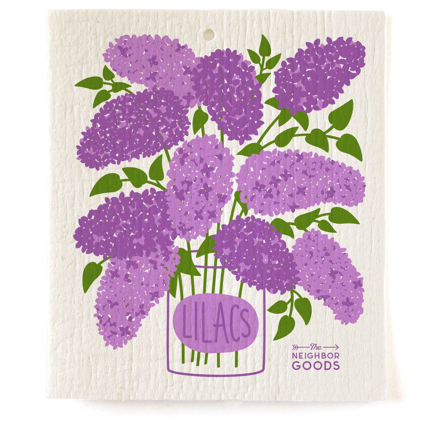 Lilac - Tea Towel + Sponge Cloth Set