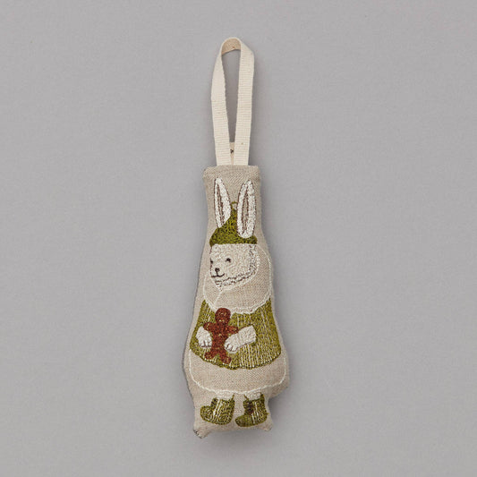 North Pole Bunny Ornament