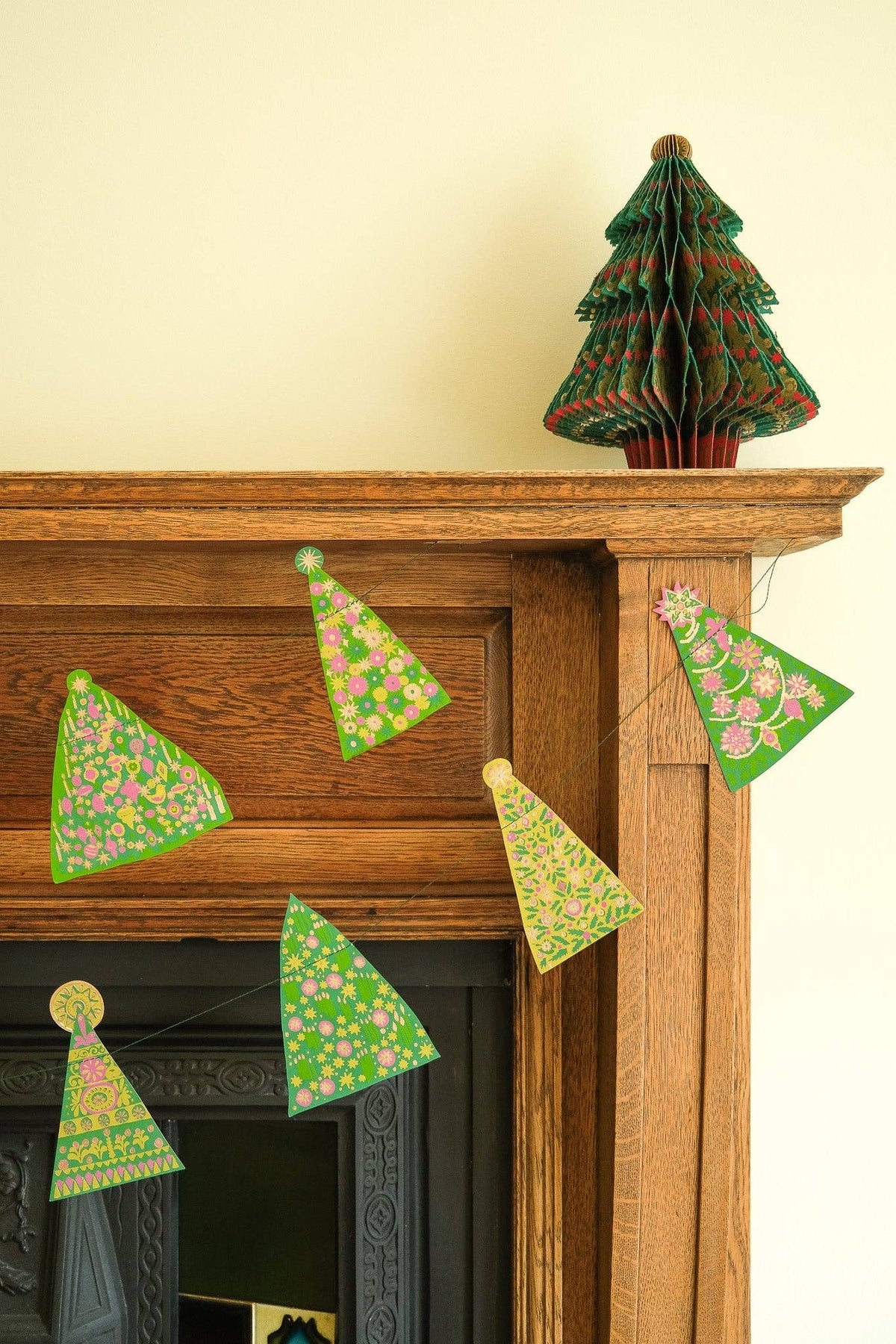 MIDCENTURY TREES SEWN GARLAND