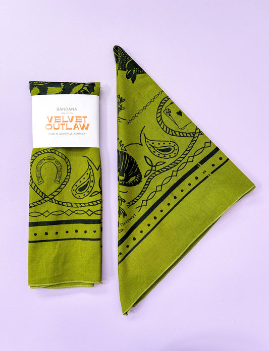 Armadillo Cotton Bandana