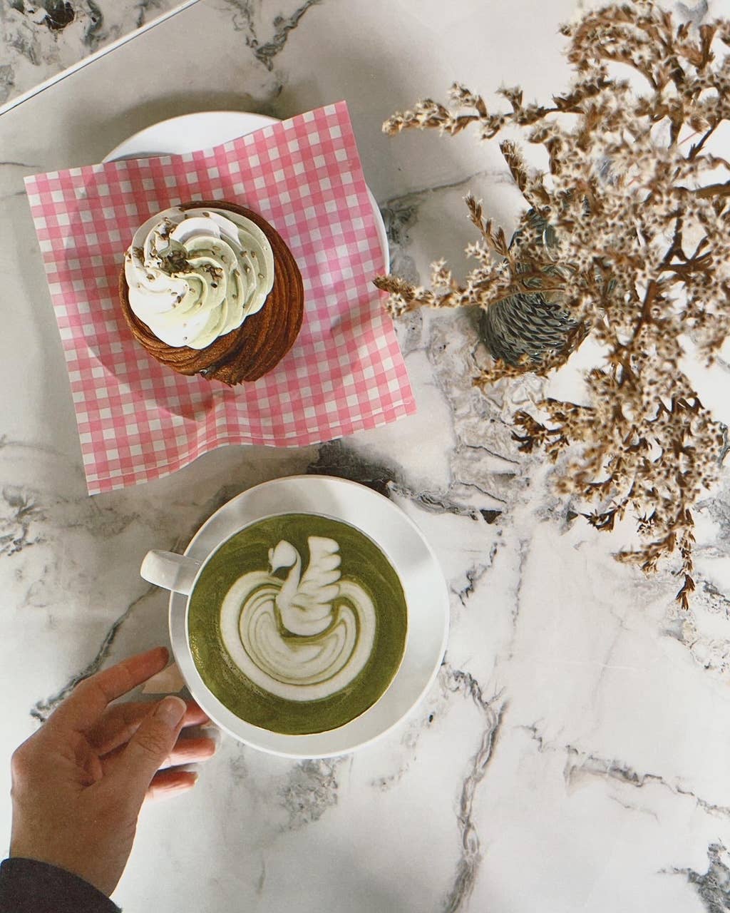 Organic Matcha Powder Art Deco Tin