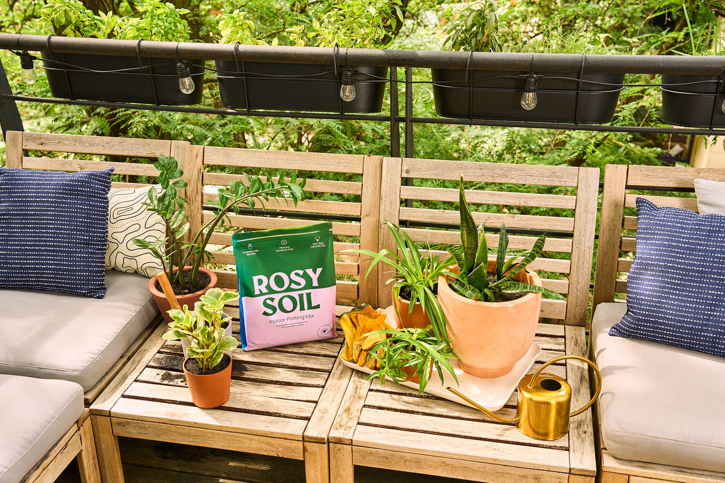 8qt Organic potting soil mix, indoor, houseplant & herbs
